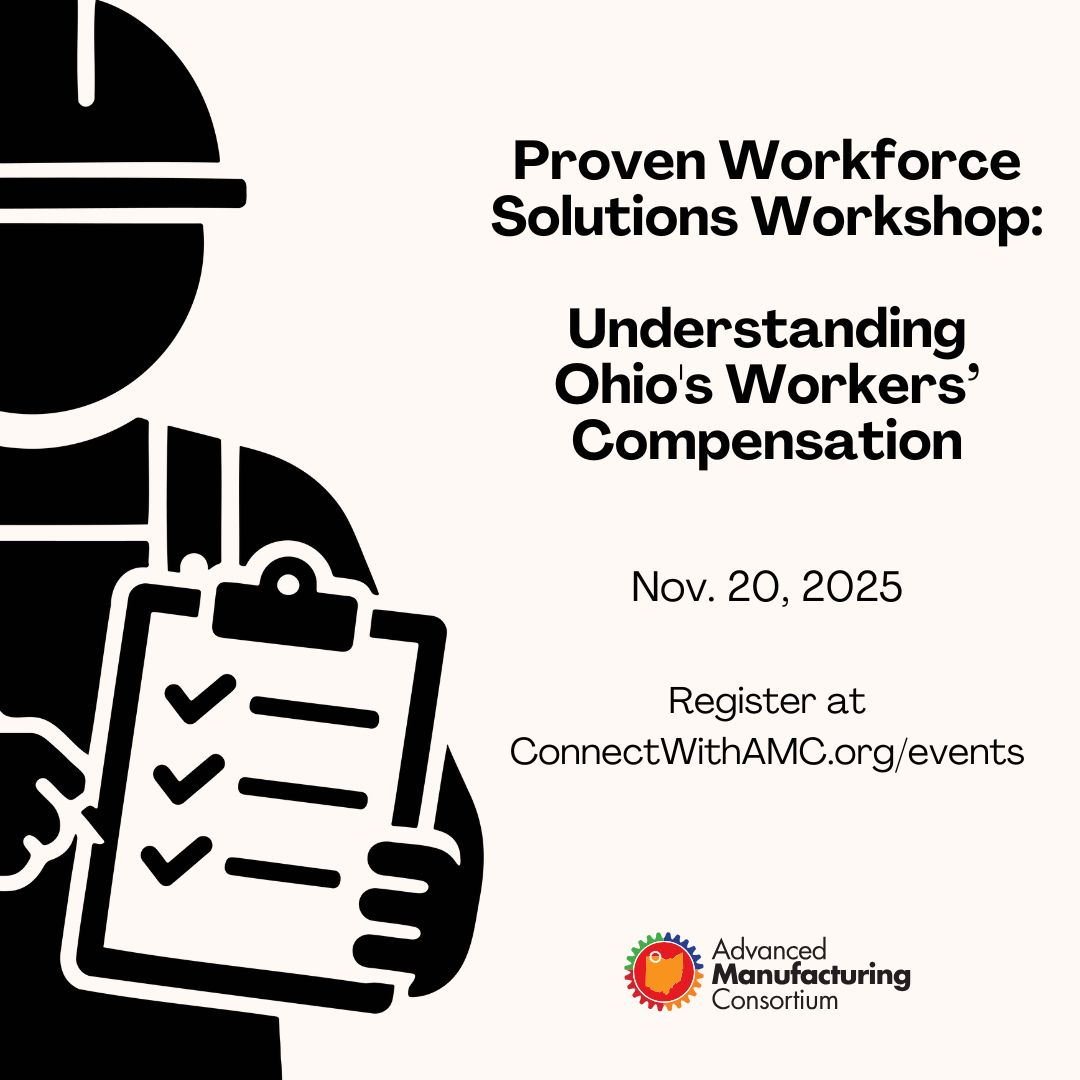 ConnectWithAMC's tweet image. Have you registered yet? Join us for an informative, practical workshop designed to help take the guesswork out of workers' compensation. This event is open to members and non-members.

#workerscomp #safetyculture
