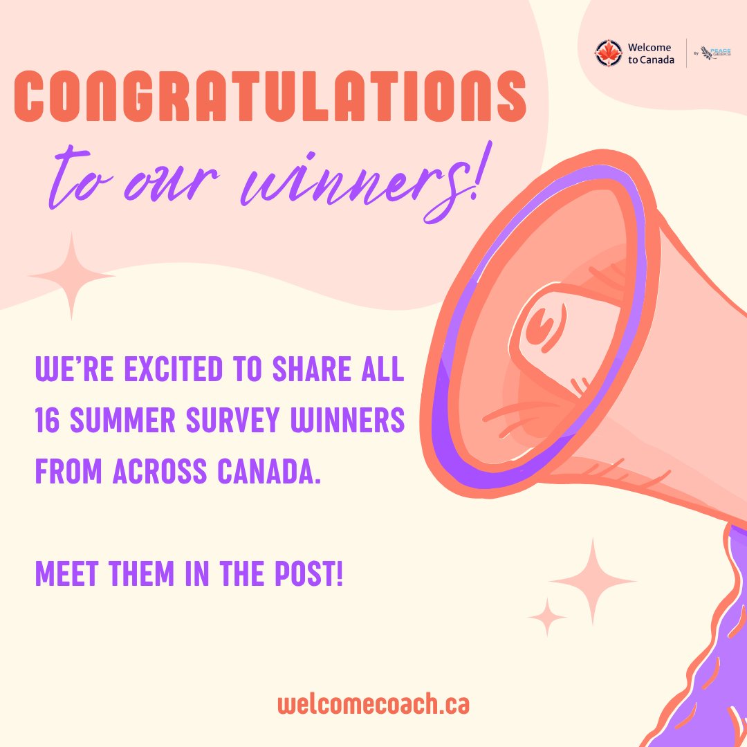 🎉 #Congratulations to our Summer Survey winners! 🎉

A huge thank-you to everyone who shared their voice with us this summer. Your #feedback helps us keep improving and continue building tools that truly support people from many different journeys as they build their careers and