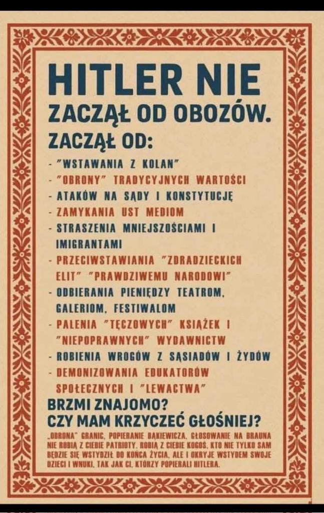 EwaPlotka3739's tweet image. Tym co nie rozumieją słowa faszyzm...