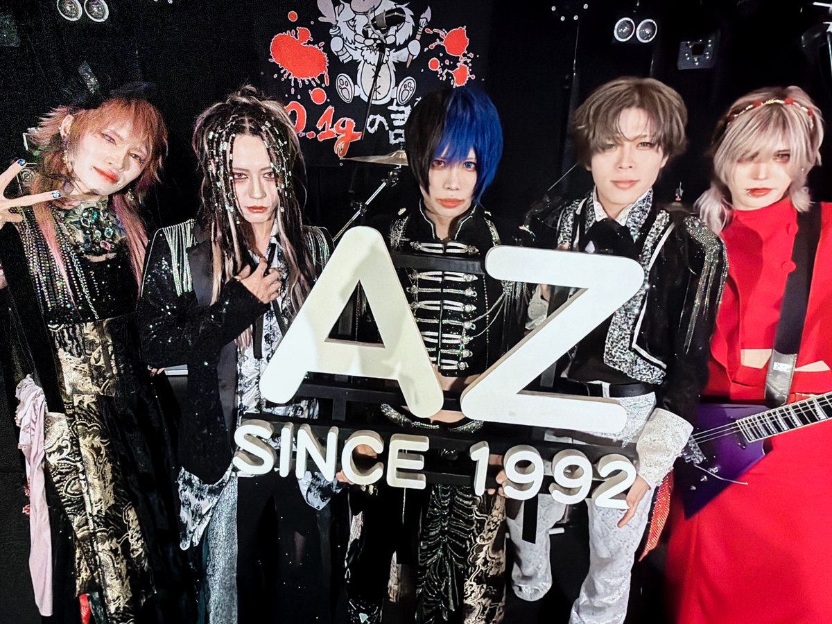 本日は7年ぶりの0.1gの誤算公演！ メンバー全員がフロアを自由に移動し