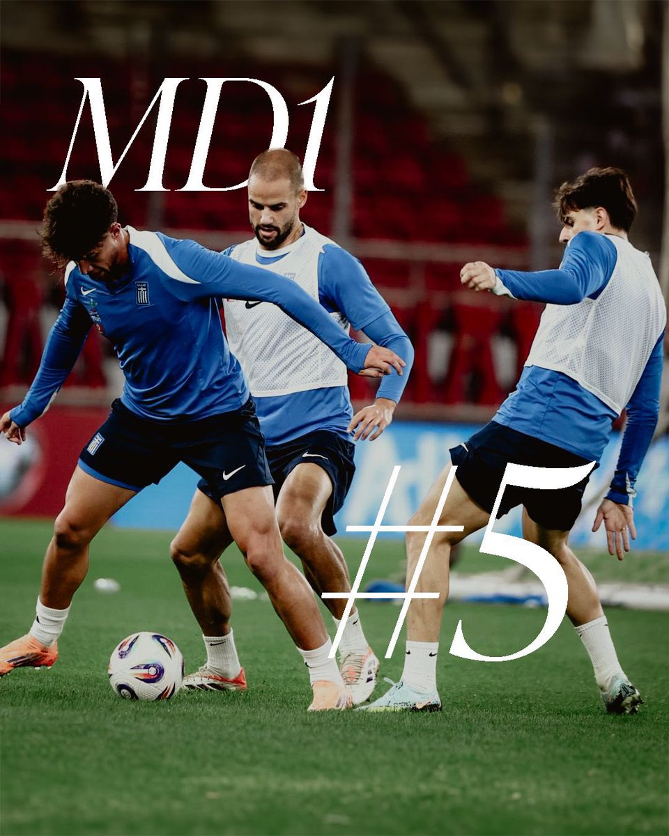 EthnikiOmada's tweet photo. #5๏ธโฃ
#officialtraining ๐ฌ๐ท https://t.co/3X5MdRAzqG