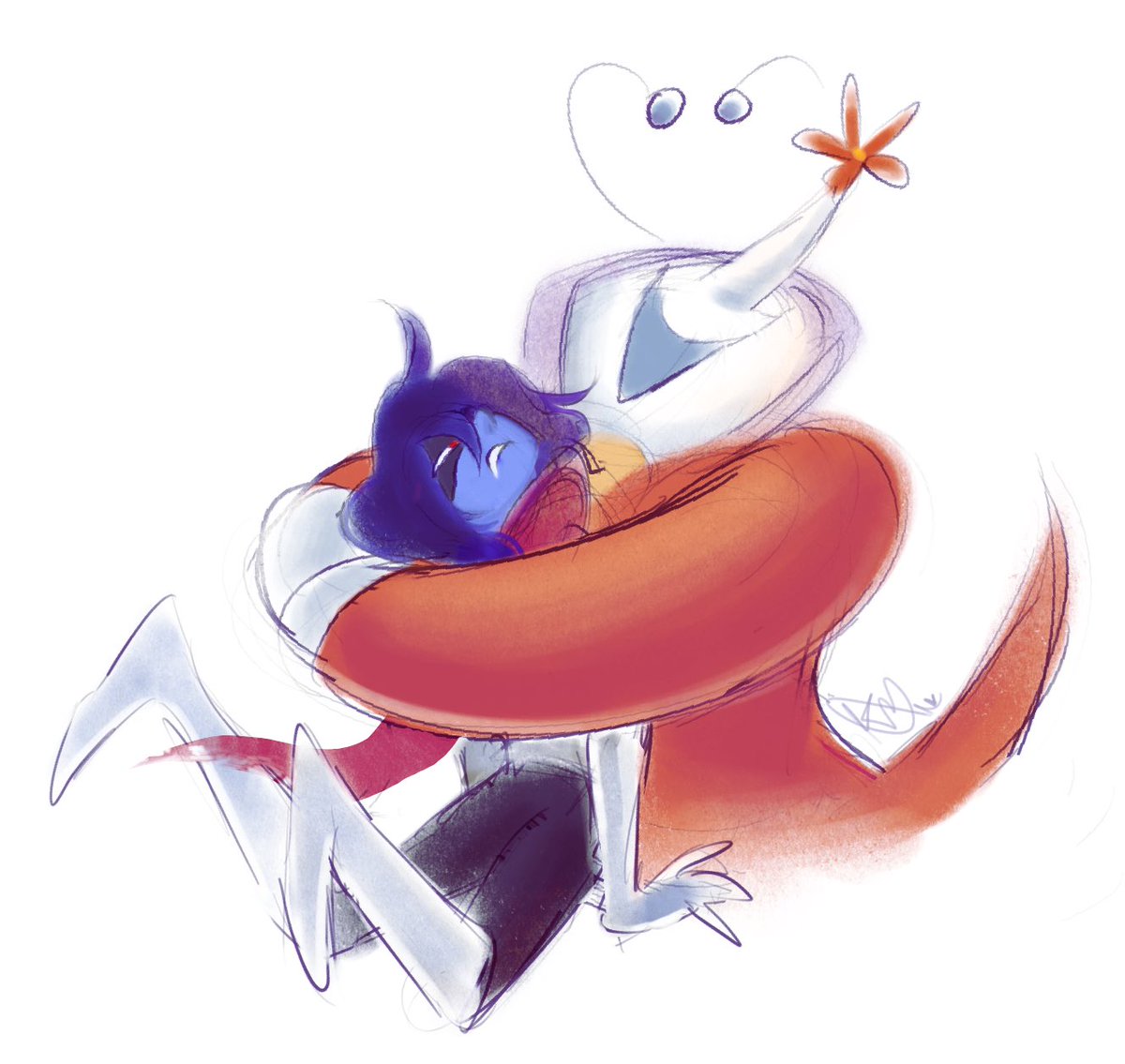 I LOVE FAMILY BONDING TENNA AND KRIS AHUHUUUU #deltarune #tenna #undertale