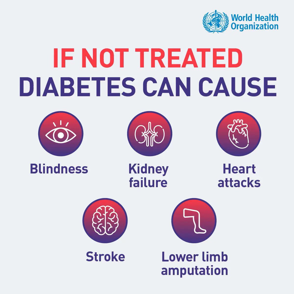 Today is #WorldDiabetesDay and we stand together to raise awareness. Diabetes silently increases the risk of heart disease, stroke, and blindness and other complications. Let's choose knowledge, screening, and prevention
Early detection saves lives  #WDD #WDD2025
#HealthMatters