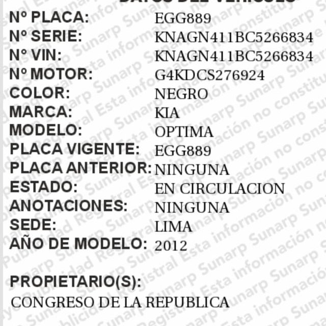 ¡Ampay! 👀
🚘Camioneta del Congreso en local fujimorista.

Nuestro equipo de #ELE registró ayer a la camioneta EGG-889 a nombre del Congreso frente al local de Fuerza Popular. A esa hora se realizaba una reunión presencial con Keiko Fujimori.