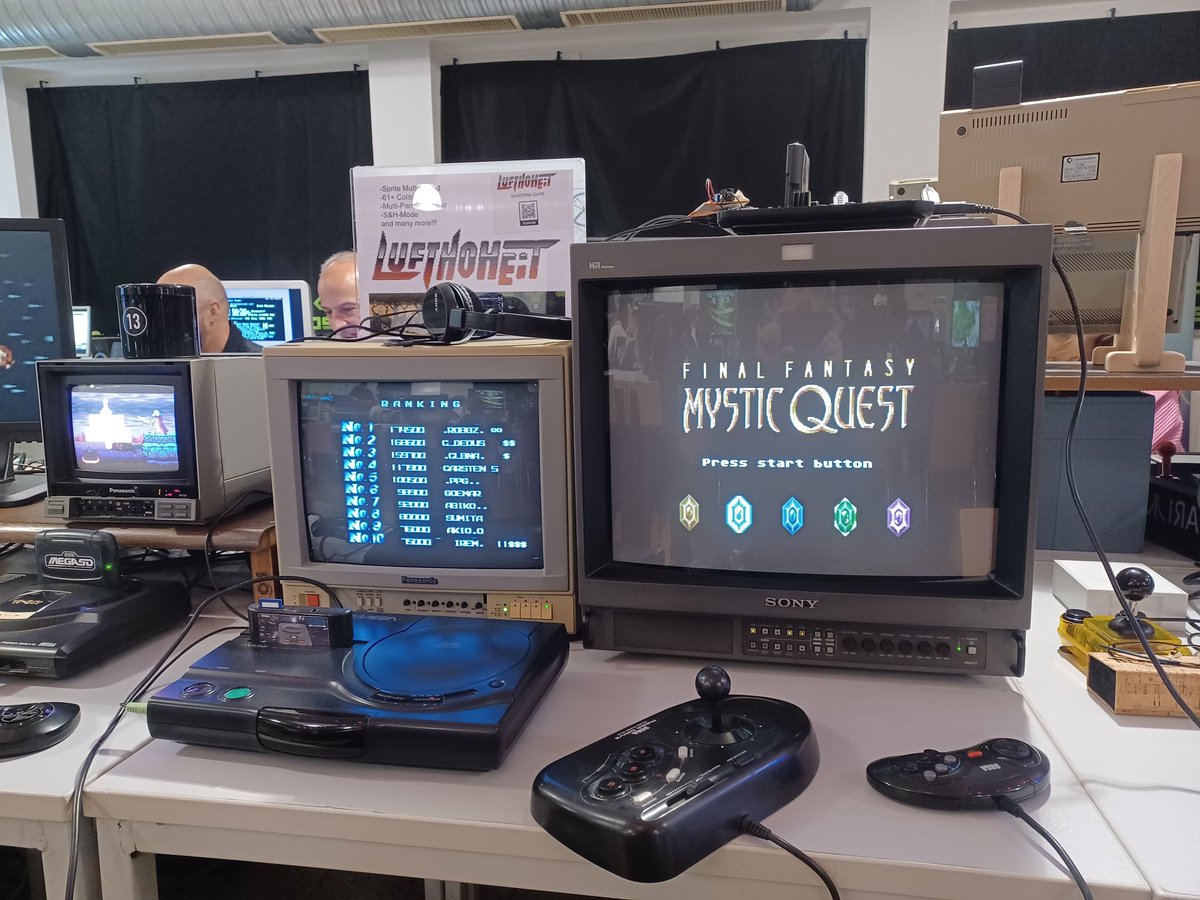 Thanks <a href="/nicomegadrive/">Nikolow</a> for the mystic quest mega drive port. Also on real hardware.