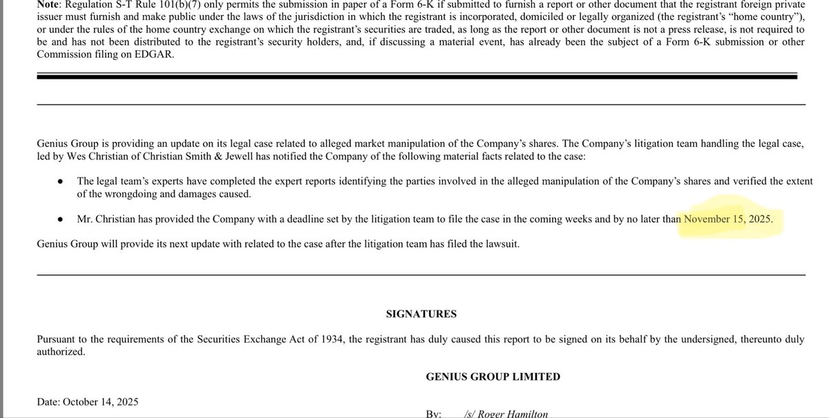 futuremillion24's tweet image. $GNS 10,000%+ squeeze imminent!🚀

Currently halted pending lawsuit news against naked shorting! 

Congrats to all who bought before the halt!

$GME $BYND $AMC $HOLO $ASST