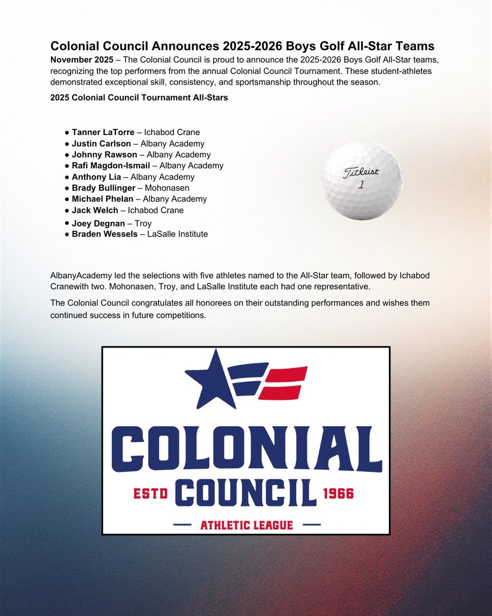 Colonial Council tweet media