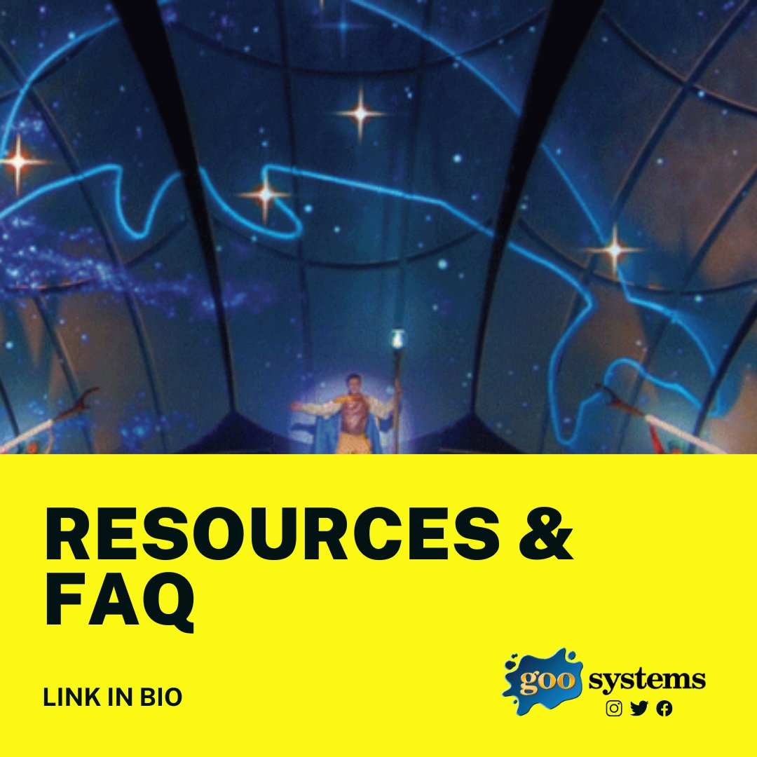 GooSystems's tweet image. Questions about us or our products? Take a look at our Resources &amp;amp; FAQ page!  👉goosystemsglobal.com/resources-faq/ #GooSystems #ScreenGoo #diy #projection