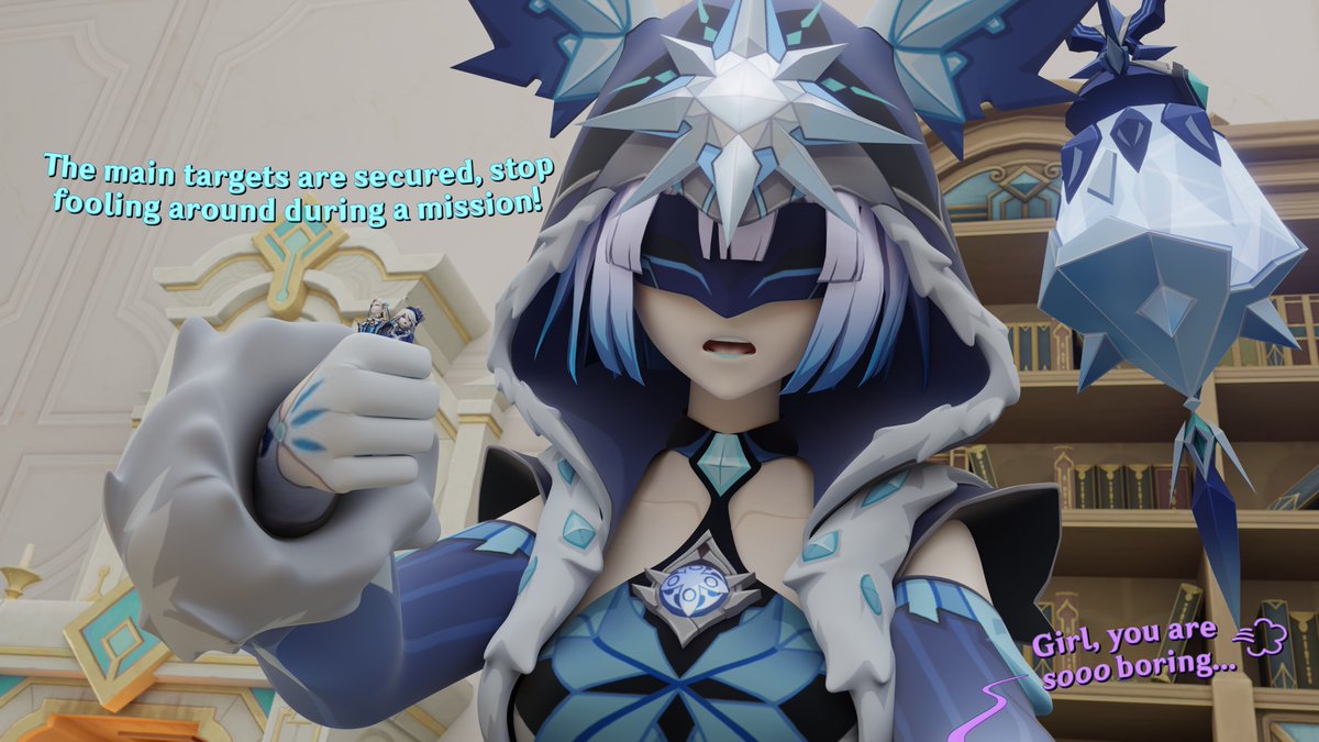 Smirigon's tweet photo. Honestly, when you have ways to gain such a huge advantage over your opponents like the Fatui do, it's hard to take things seriously.
#SizeTwitter #Giantess #巨大娘 https://t.co/419k8Dto9C