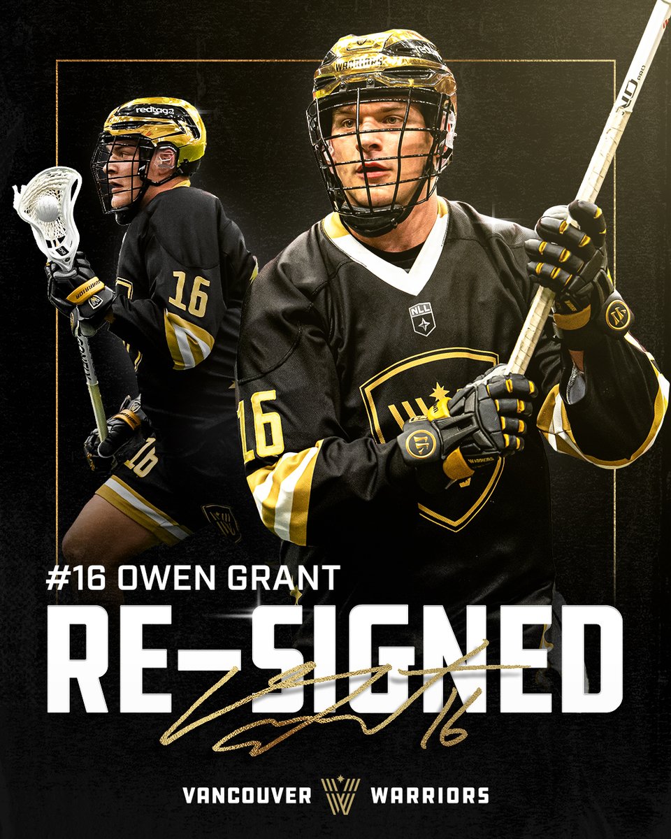 IT'S OFFICIAL!!! OG is locked in 🔒

*Pending NLL approval.

Press Release | bit.ly/4p3RP4K