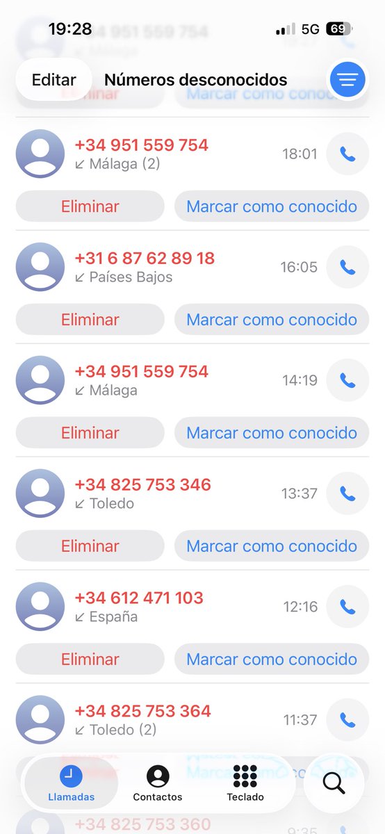 Desde que salió la ley de que no puedes recibir llamadas comerciales, lo único que recibo cada día es llamadas comerciales. Y da igual que bloquee, que me siguen llamando.