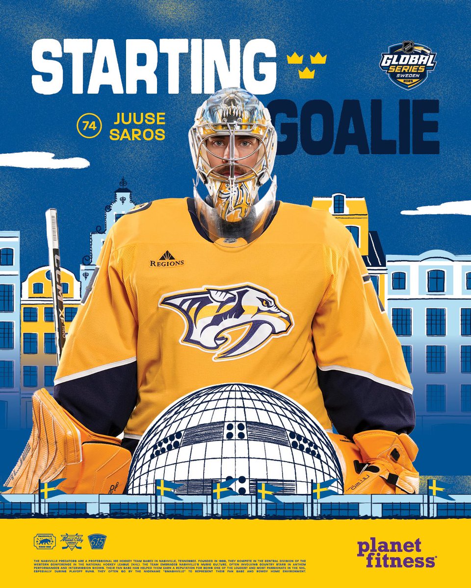 🧃locking it down for Game 1 of the #NHLGlobalSeries