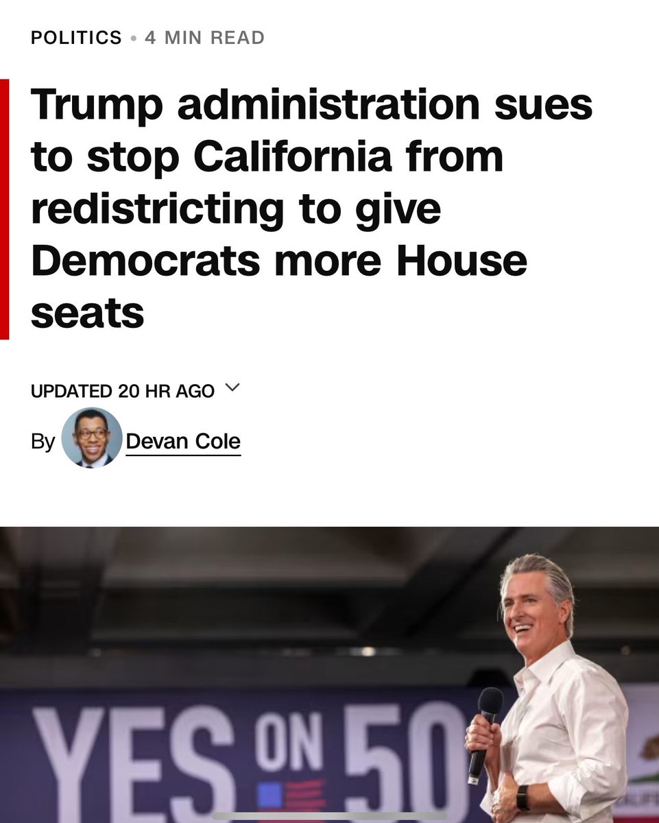 So <a href="/POTUS/">President Donald J. Trump</a> <a href="/realDonaldTrump/">Donald J. Trump</a> and the <a href="/GOP/">GOP</a> are all about State rights and letting the States choose… but when the STATE OF CALIFORNIA votes to do it… they want to challenge it?!? #Hypocrites