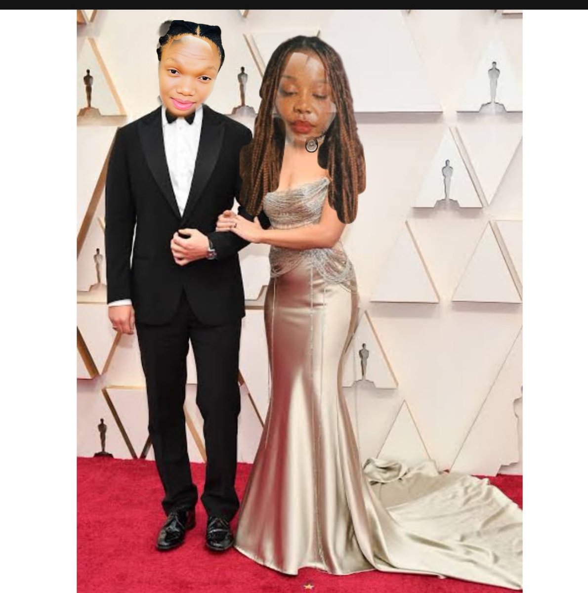 Just arrived me and my date 

<a href="/LadyM1306/">LadyM1306!🖤💚💛🇿🇦🇵🇸🇮🇷</a> ❤️

 #BlackTwitterAwards2025