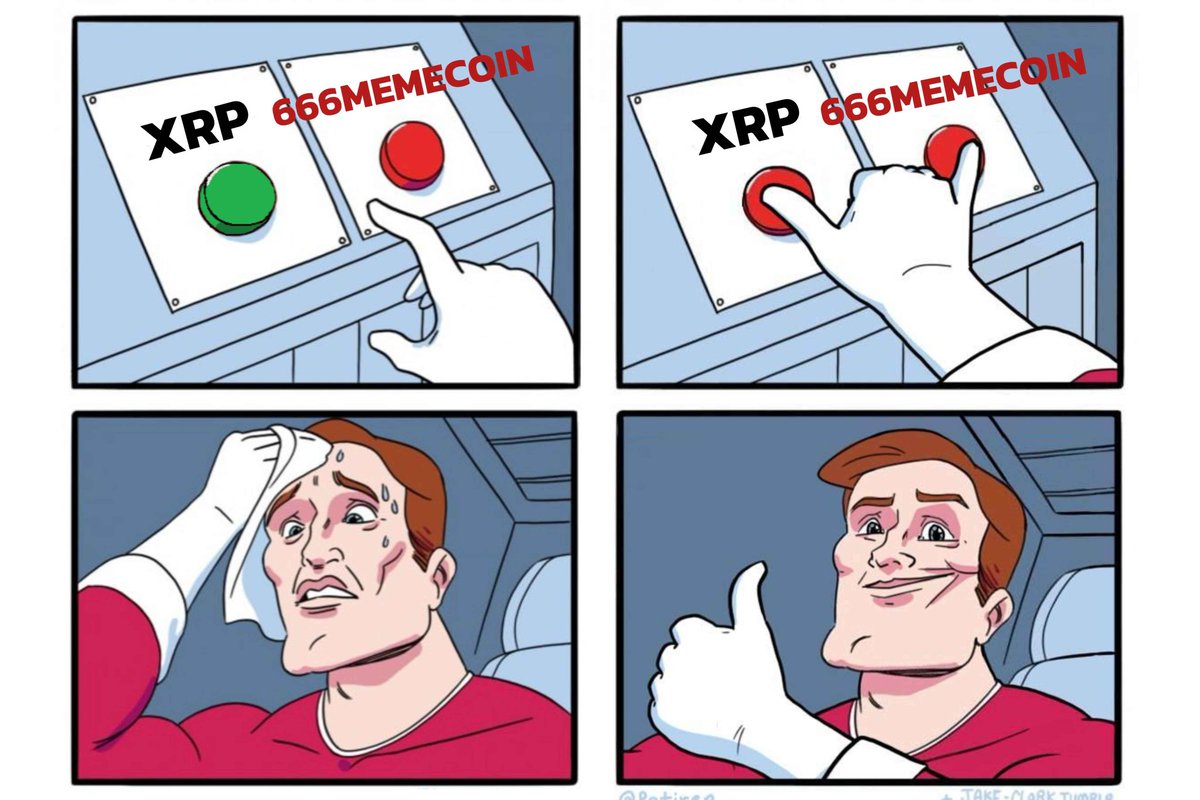 Some people choose XRP.
Some people choose <a href="/666memecoin/">666 Memecoin</a>.

Me? I’m choosing BOTH, because why limit the gains? 

One gives stability, the other brings the wild upside.
Diversification never looked so badass. 🚀🔥

#XRPLedger #XRPCommunity #666memecoin