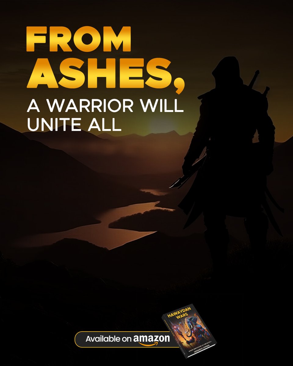 ImGerardoCepeda's tweet photo. In Hawaydan Wars, every choice, every battle, and every betrayal shapes the fate of entire civilizations. Will courage and destiny prevail.

🔗 Order your book now! https://t.co/9bAUx4VeB6

#fantasybook #ancienttruths #prophecyawakens #betrayal #epicfantasy #bbtvi #aekfc https://t.co/zdi7q3IadO