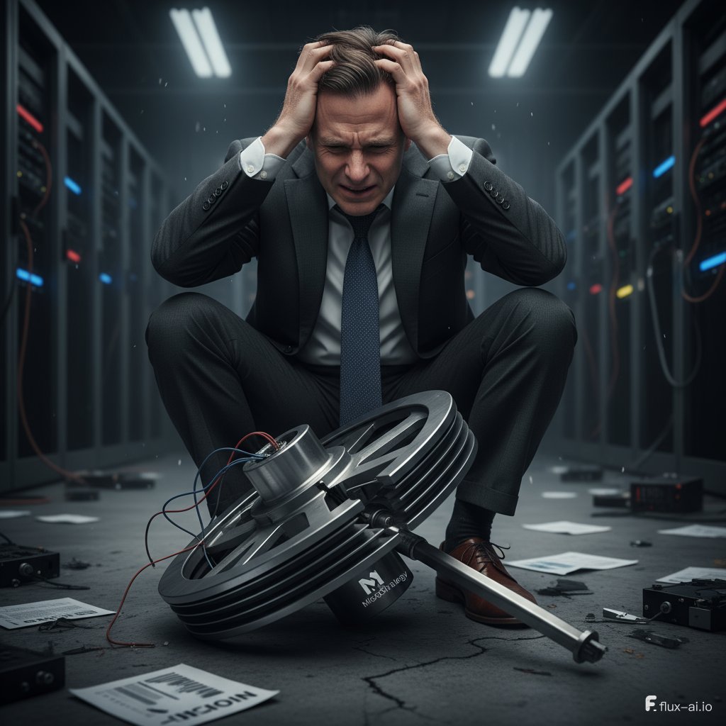 criptosimpatic's tweet image. MSTR&apos;s flywheel is broken.

Since $457, MSTR shares have been selling off, a 57% drop.
Strategy has had to buy back its shares with its cash flow to prevent a further collapse.
With its cash flow depleted, they are forced to sell BTC, putting downward pressure on the price.
🧵👇