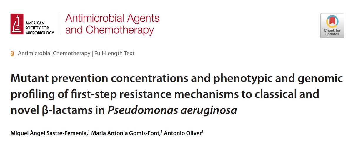 💊No todos los antibióticos tienen la misma barrera frente a la resistencia en P.aeruginosa.
👉 MPC = concentración mínima que evita mutantes resistentes.
🟢Alta barrera → Imi/rele, Cefto/tazo, Cefta/avi
🟠Intermedia → Mero/vabor, Aztreo/avi
🔴Baja → Cefiderocol