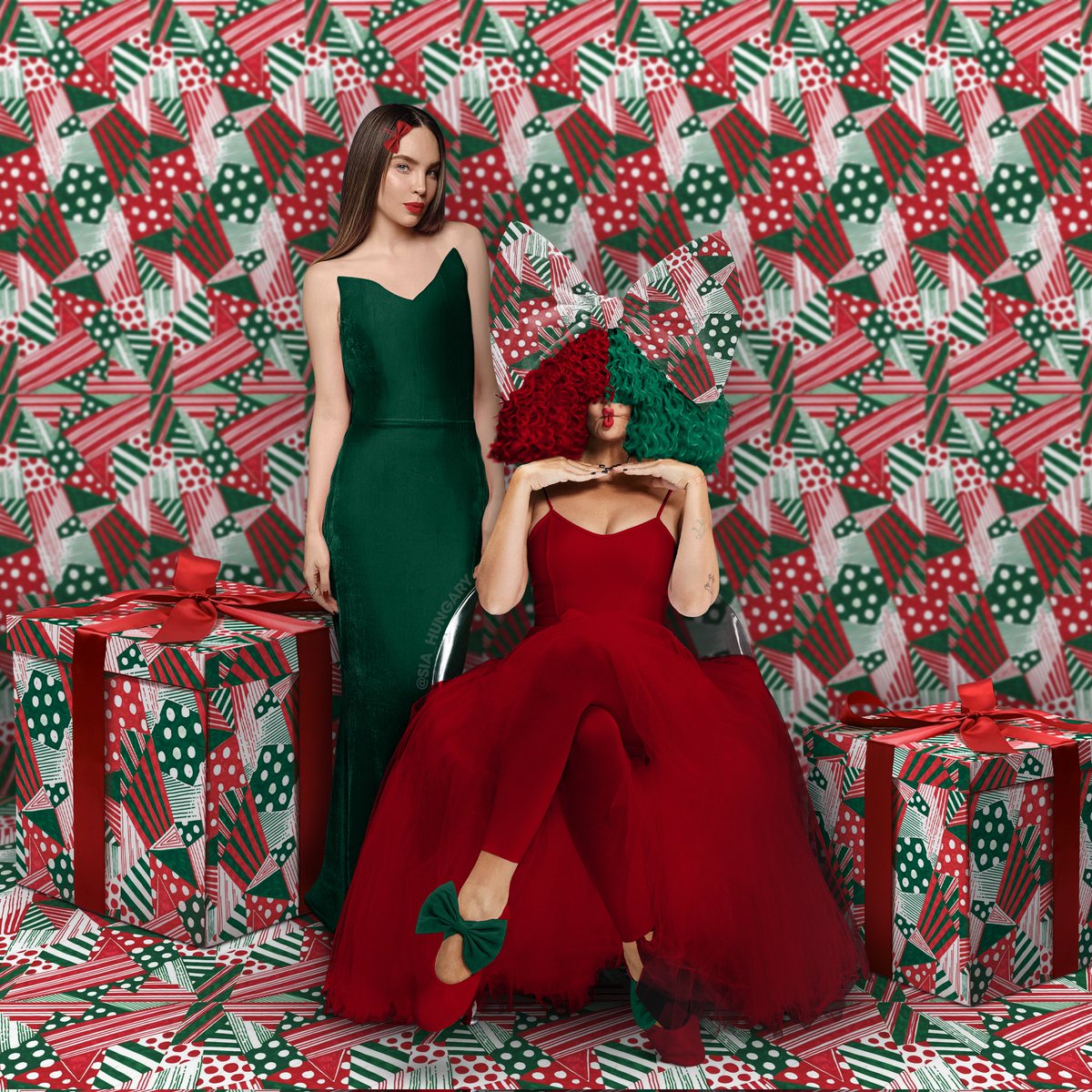 sia_hungary's tweet image. Snowman remix featuring @belindapop OUT NOW!⛄