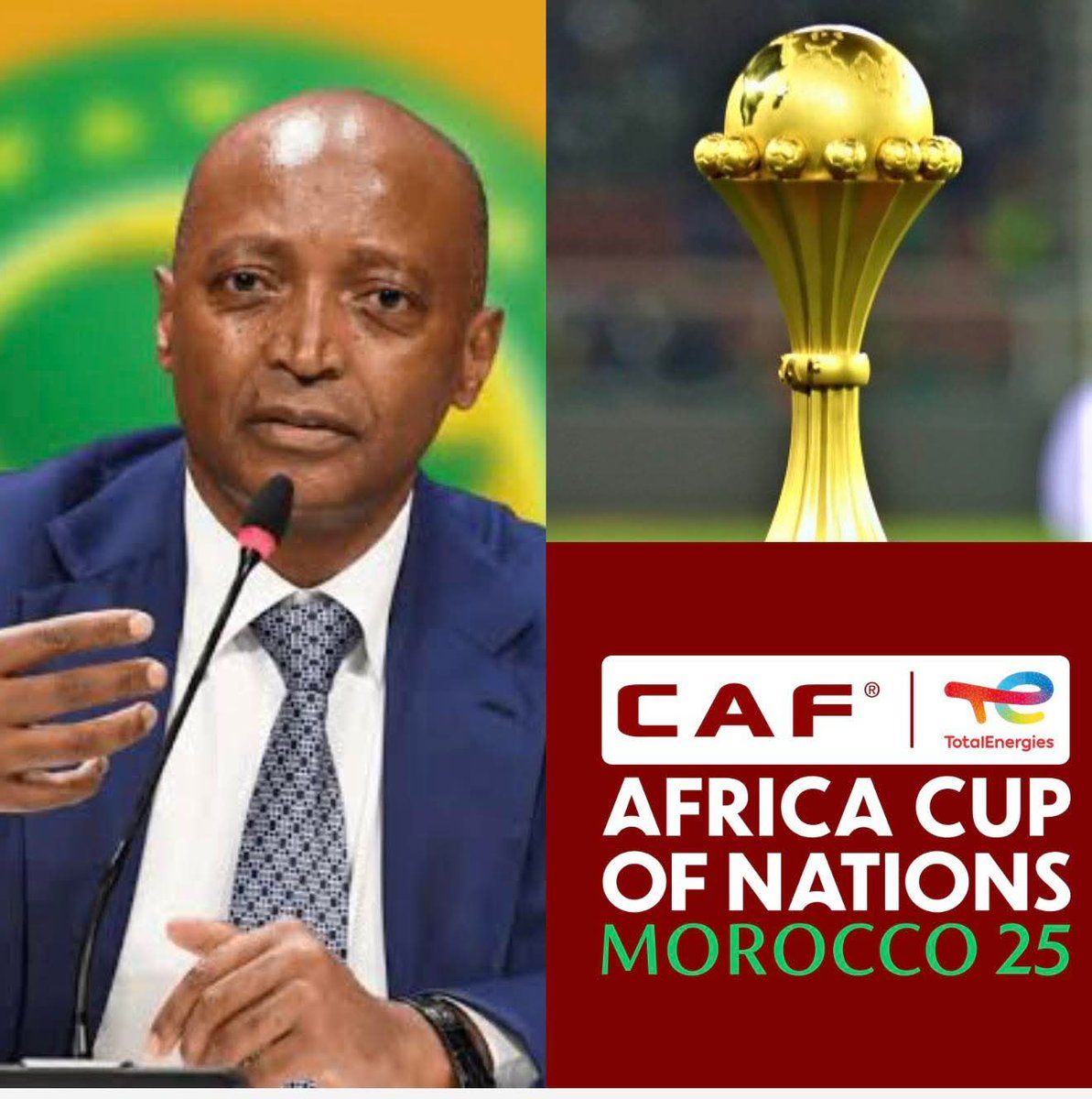 Breaking News 🚨🚨❤️❤️❤️

CAF announces free e-visas for fans attending AFCON Morocco 2025 .  

If you are a football fan and want to attend the AFCON ,  you’ll now get FREE E VISA to travel to Morocco and enjoy the games .  

Morocco is one of the most beautiful countries in
