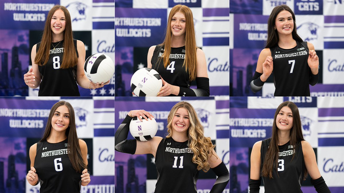Northwestern Volleyball tweet media