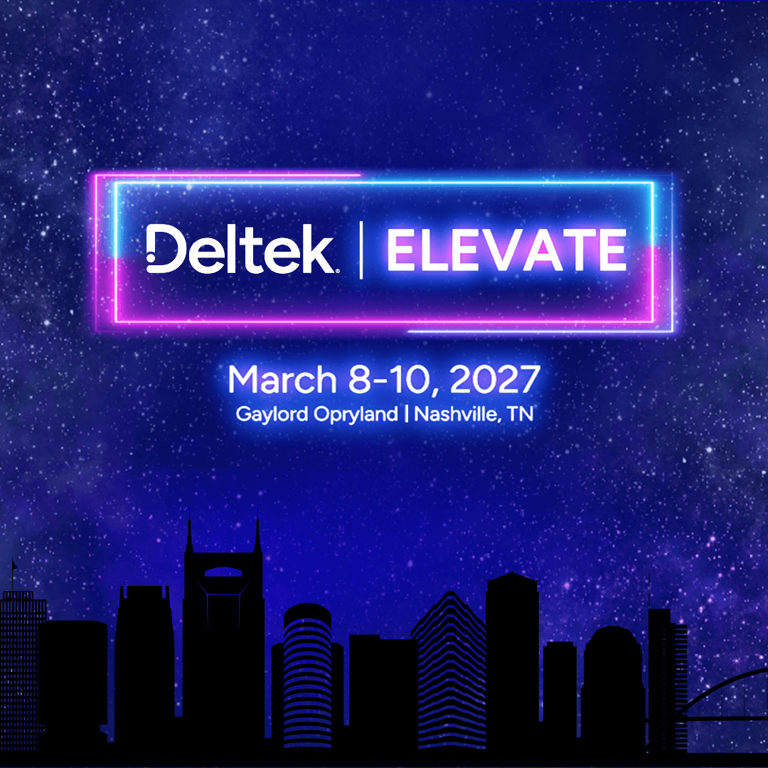 Deltek's tweet image. 🌟 #DeltekProjectCon is now #DeltekElevate! 🌟

📅 Save the date to join us March 8–10, 2027 in Nashville 🎸

Sign up for notifications: info.deltek.com/deltek-elevate…