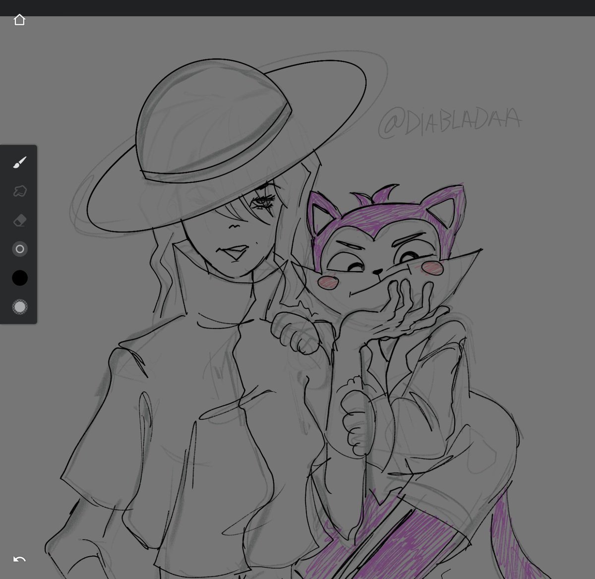 Diabladaa's tweet photo. I have insane artblock, but i have sketches of my new Candys AU #fnac #fivenightsatcandys https://t.co/zTz2ABf9ZX