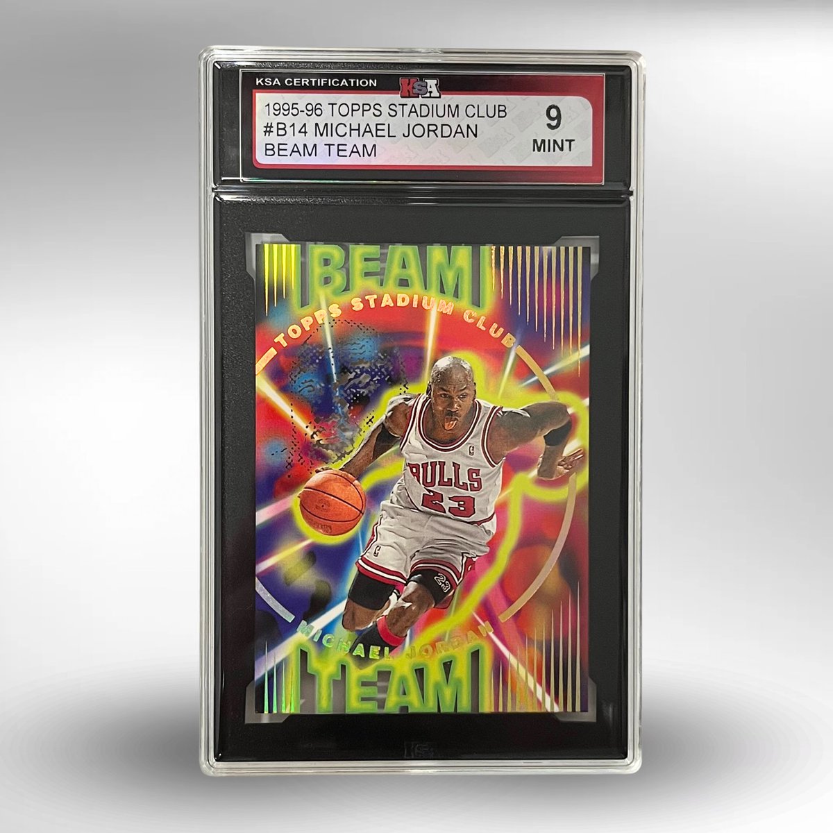 ksagrading's tweet image. We’re beaming it’s Friday! 

#ksagrading #canadiangrading #cardgrading #sportscardgrading #gradedcards #basketball #baketballcards #NBA #thehobby #whodoyoucollect🏀 #jordan #michaeljordan #mint #chicagobulls