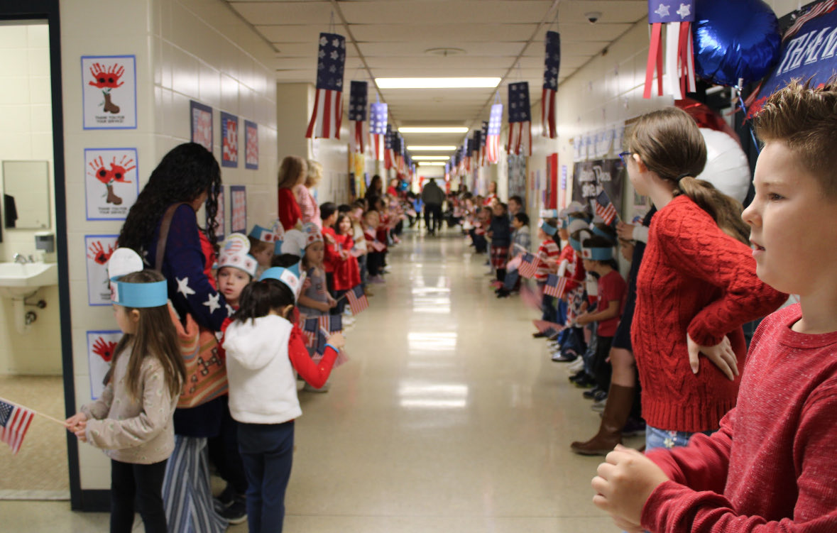 Today we honored veterans in our school community. Our staff and students did an outstanding job of showing appreciation to all of the veterans in attendance. On behalf of the Stillwater Township School community, thank you to our veterans!