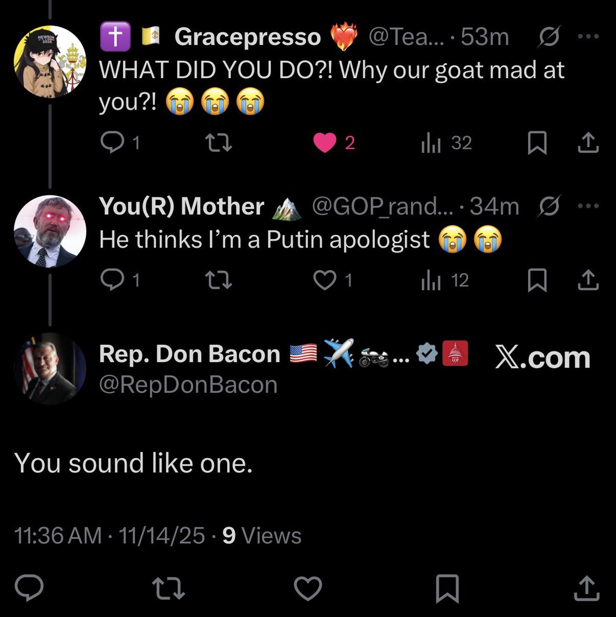 GOP_random's tweet image. Guys wtf 😭