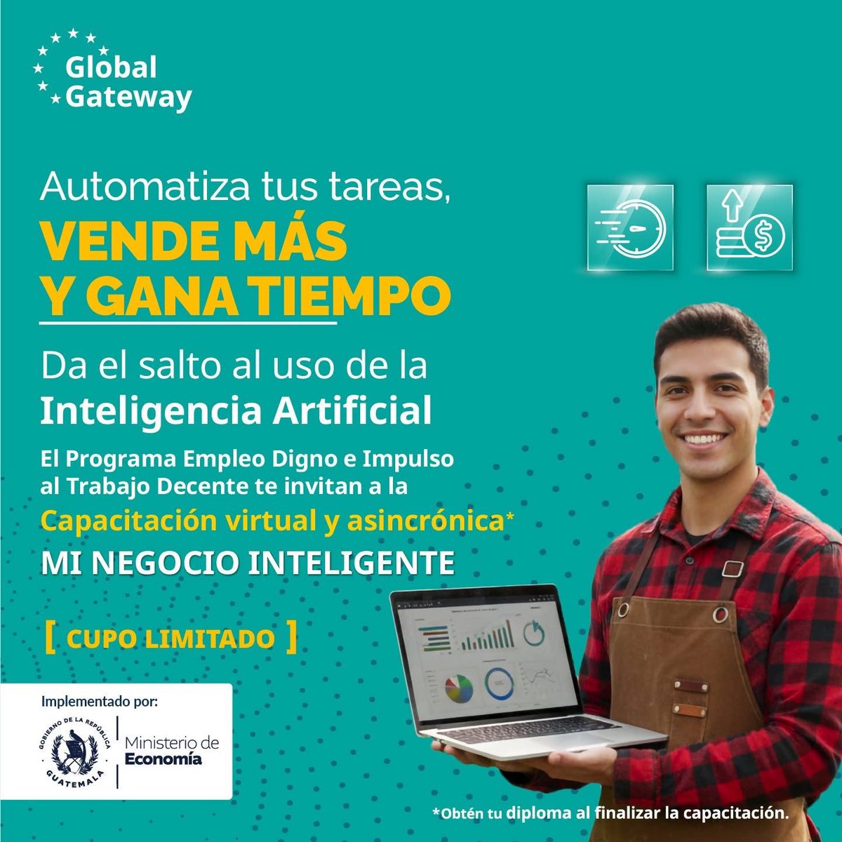 devmultilateral's tweet image. Inscríbete hoy en: 👉 bit.ly/Mi-Negocio-Int…