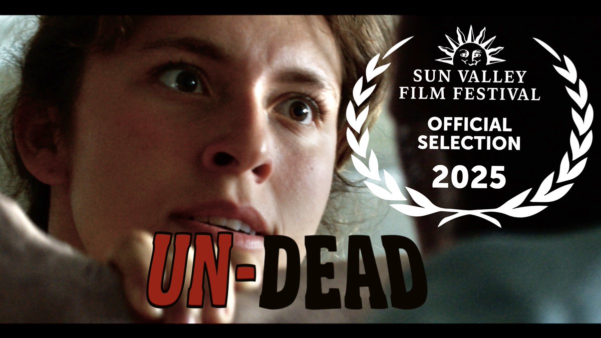 undeadshort's tweet photo. UN-DEAD has been accepted at the 2025 Sun Valley Film Festival! So excited to premiere at SVFF. Come join us Dec 3-7 and disregard your dietary restrictions. https://t.co/I2blYUFYnm