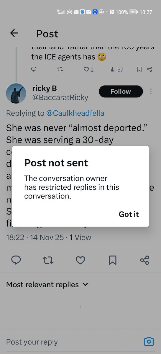 Coward, fucking coward <a href="/BaccaratRicky/">ricky B</a>, why send me a bullshit reply then BLOCK me from replying to you fucking false claims. Pure fucking cowardly behaviour 🤬. If you can't debate or validate your claim don't post it you fucking Cockwomble.