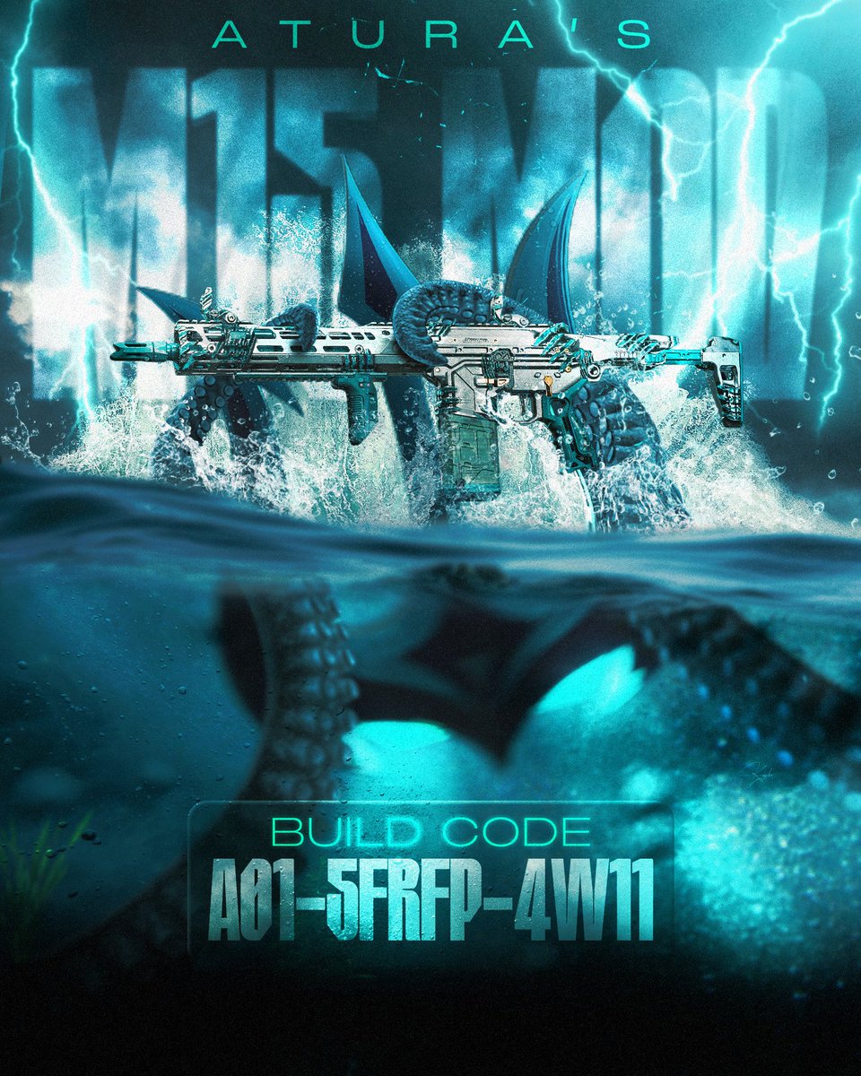 If anyone's gonna get your right, it's Coach <a href="/RickyAtura/">Surge Atura</a> 🫡

Use this M15 Mod 0 setup with this build code to start winning your gunfights 🎯

#DrownThemOut 🔱