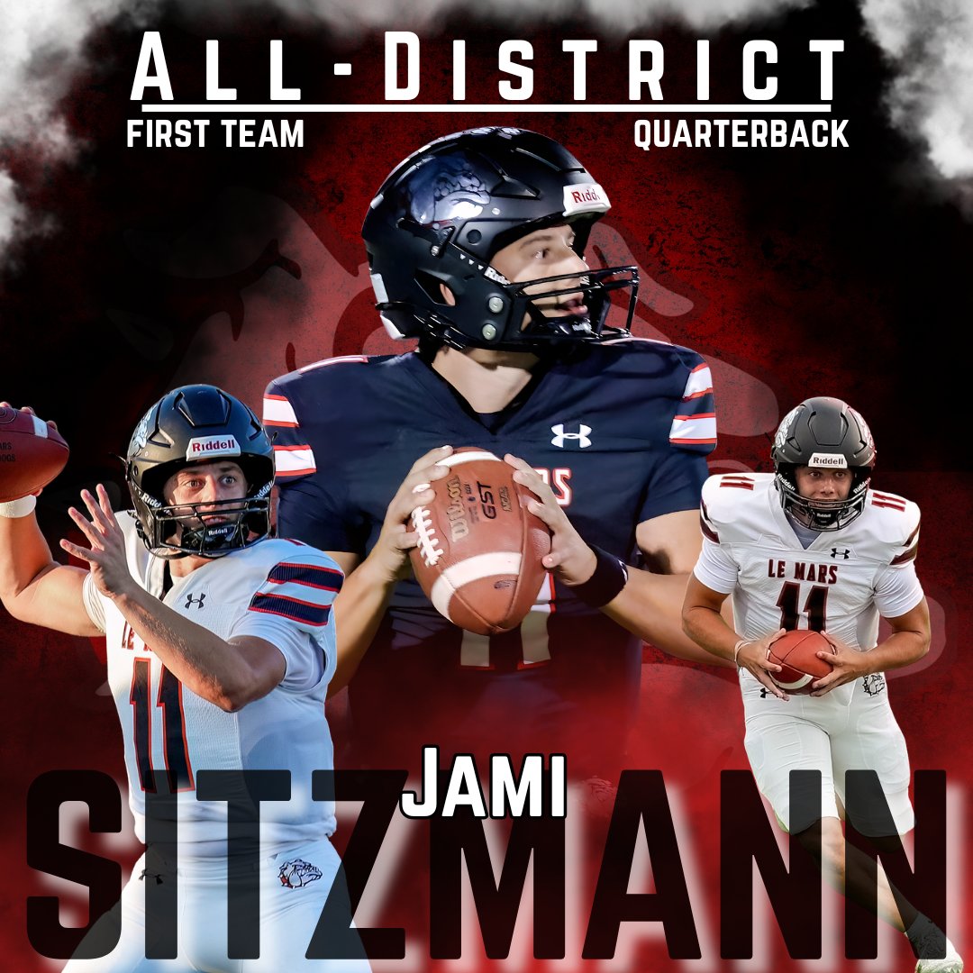 KeVigdal's tweet photo. Big S/O to our Bulldogs 1st Team All District Offensive Players! https://t.co/UA61mBoFMn