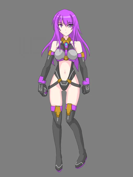 真面目な印象の制服姿からちょっと露出多めなパイロットスーツになるのいいよね… #オリキャラ #oc