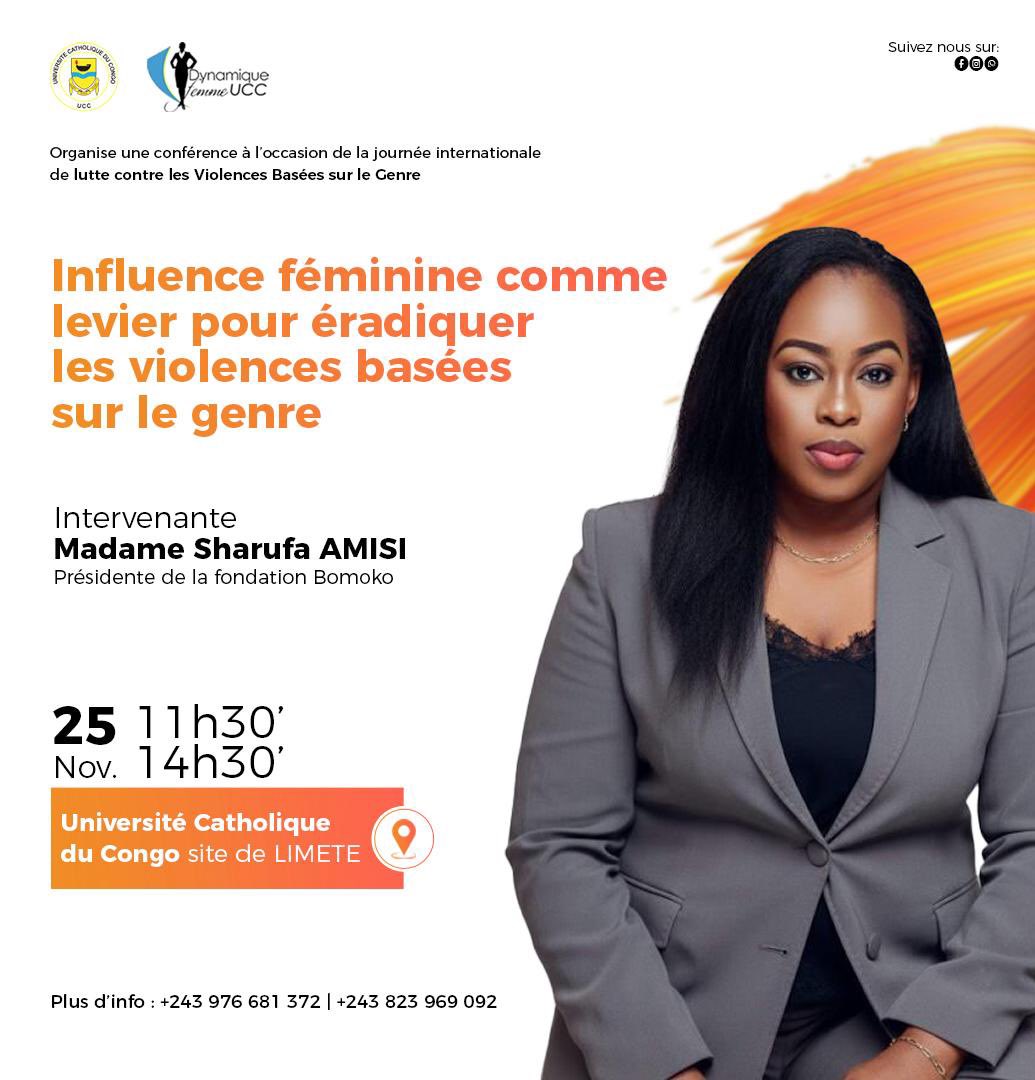 #RDC Les violences basées sur le genre ne sont pas que physiques. Les violences émotionnelles sont parfois les plus dangereuses, car elles ne laissent aucune trace visible.

Beaucoup de femmes n’osent pas profiter de l’influence positive d’autres femmes, parce qu’elles ont déjà