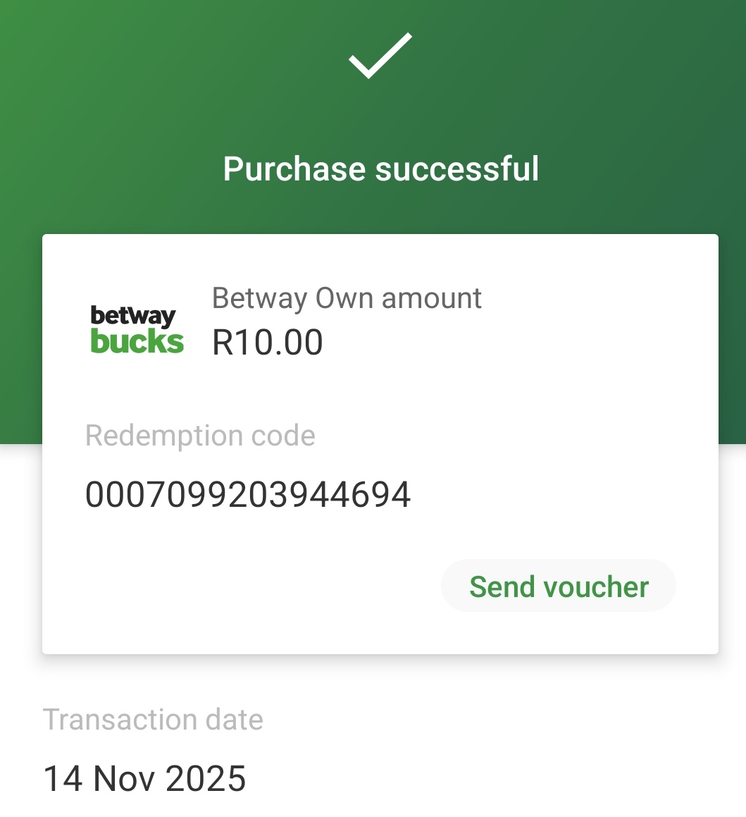 #Betwaybucks Betway.co.za 

#BETWAY