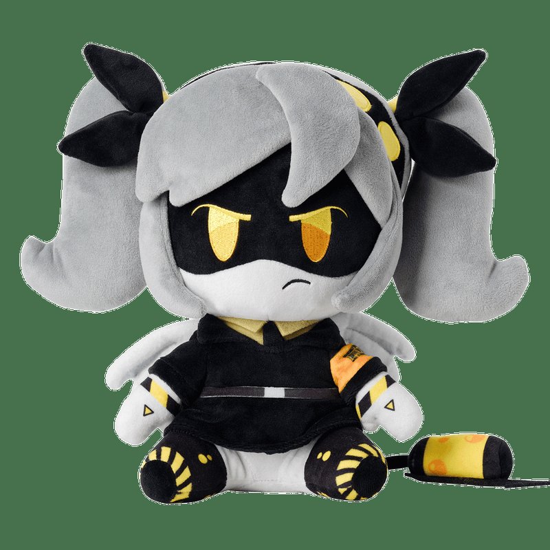 I really like how Glitch just copy and pasted J's face onto Dolls plush. And I like how there's a little Solver Symbol where Dolls missing eye is.