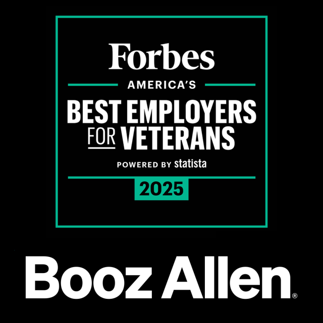 Forbes named #BoozAllen one of America’s Best Employers for Veterans! Through programs like Hiring Our Heroes, mentors, and community groups, we embed military talent into every mission and build teams that serve with purpose. Check it out: boozallen.co/49lO462
