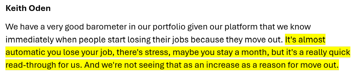5) Camden, like others, hasn't seen any signs of their residents losing jobs.