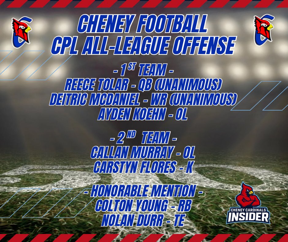 Cheney Cardinals Insider tweet media