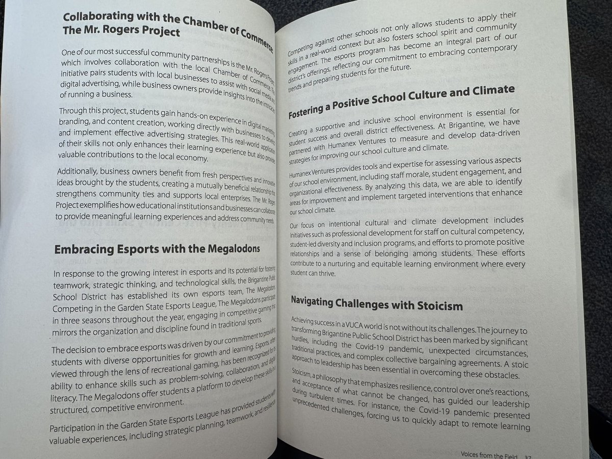 GlennGRobbins's tweet photo. Honored to be one of four guest contributors in the new book by my friends & mentors @mikelubelfeld and @npolyak. Grateful for their trust, guidance, and friendship. Proud to share Brigantineโs vision for leading in this world. ๐๐ #Leadership #Education #Gratitude #BrigStrong https://t.co/aHTH0C12FK