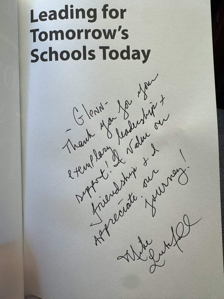 GlennGRobbins's tweet photo. Honored to be one of four guest contributors in the new book by my friends & mentors @mikelubelfeld and @npolyak. Grateful for their trust, guidance, and friendship. Proud to share Brigantineโs vision for leading in this world. ๐๐ #Leadership #Education #Gratitude #BrigStrong https://t.co/aHTH0C12FK