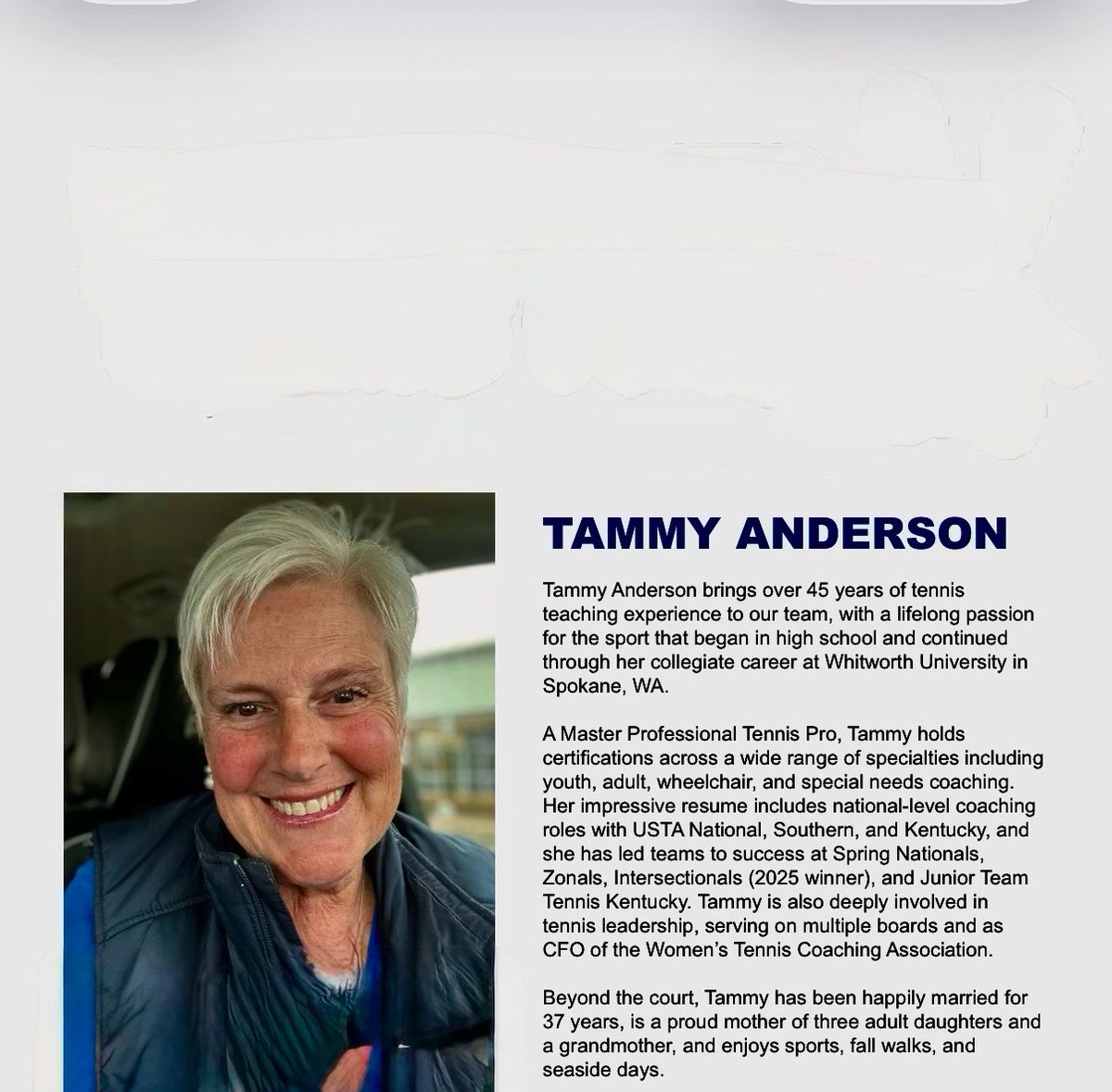 Please welcome our new Boys and Girls Tennis Coach! #WEAREOC