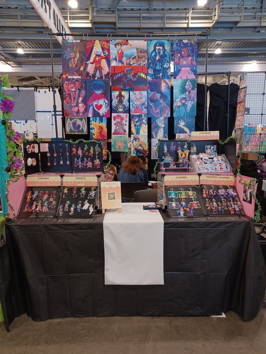 Late post, but im set up at grand rapids comic con for the weekend! Come say hi!