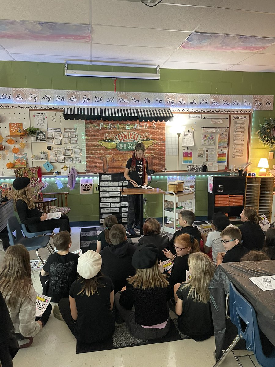 fpcs_MsSmith's tweet photo. Prepping for the Poetry Café ☕️ 📖 @FPSchools https://t.co/poVyA1QDYV