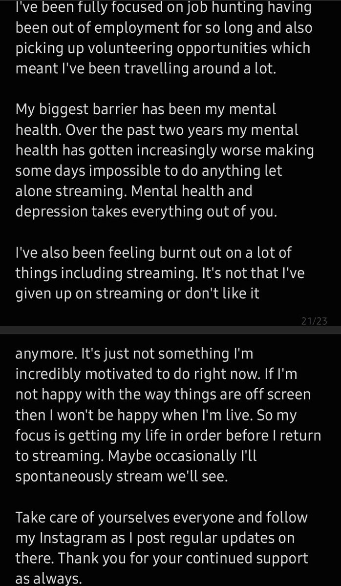 Ninjanime1's tweet photo. An update. Thank you everyone for your continued support. https://t.co/FECylxyvNl