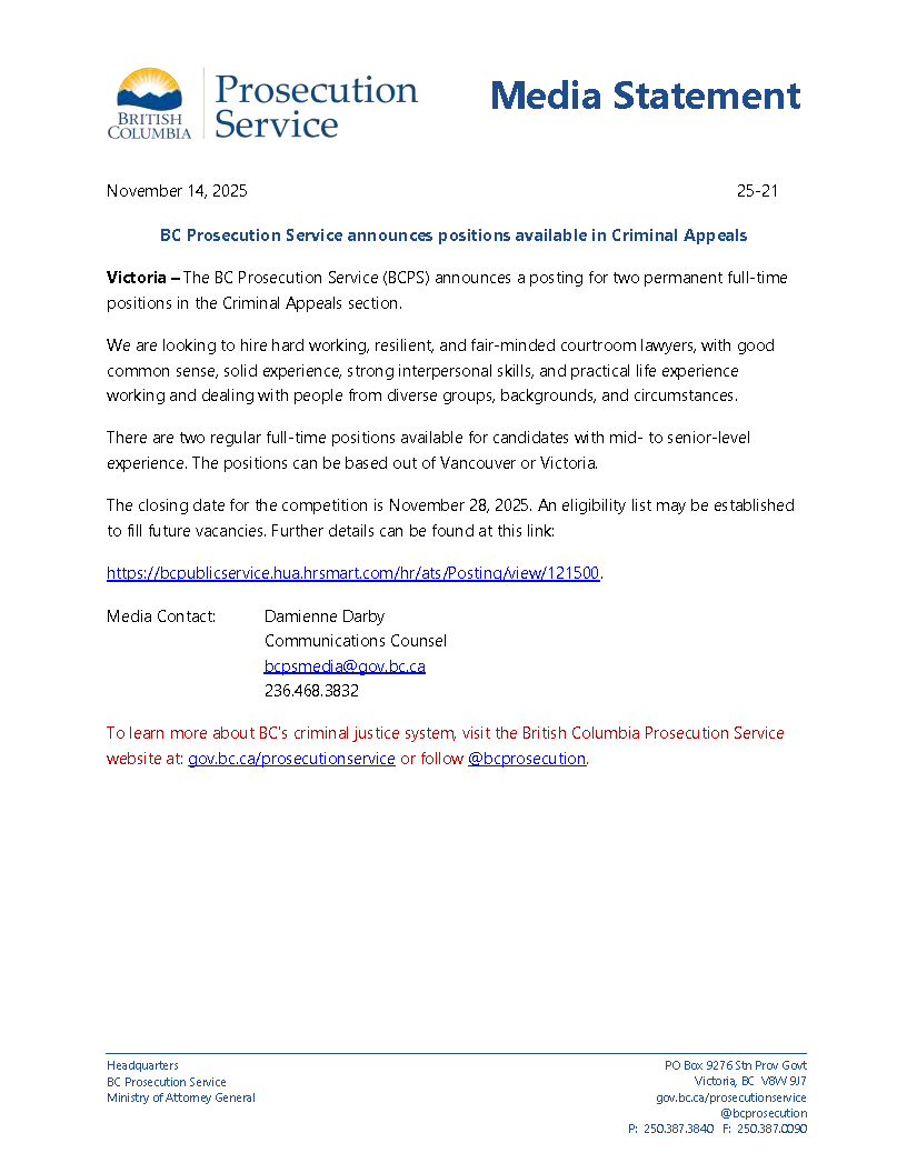 BC Prosecution Service tweet media