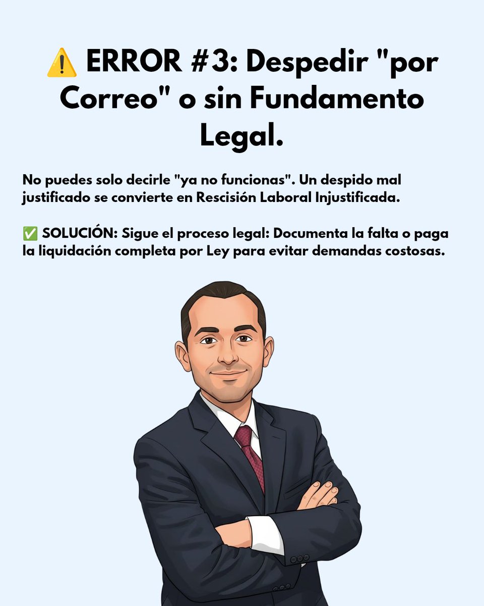 campoy_samuel's tweet photo. Muchos emprendedores cometen los mismos errores al iniciar su negocio… y terminan pagando miles en multas o demandas. 😬💸

Protégete desde el principio: con asesoría legal, registro de marca y una estructura sólida, tu empresa crece sin riesgos ni sorpresas. ❌

Sigue mi cuenta https://t.co/vwyvoSIxtk